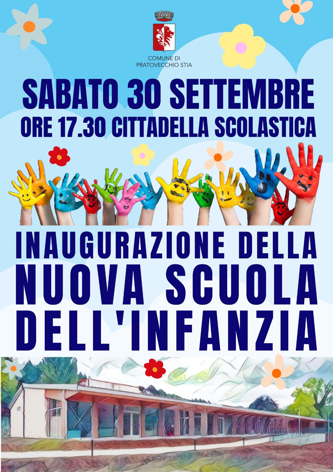 Inaugurazione Della Nuova Scuola Dellinfanzia Idea I L